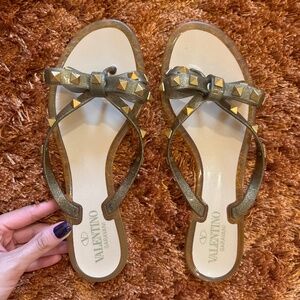 Valentino Garavani Rockstud Jelly Sandal EU38
